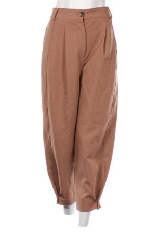 Дамски панталон Zara, Размер M, Цвят Бежов, Цена 12,15 лв.