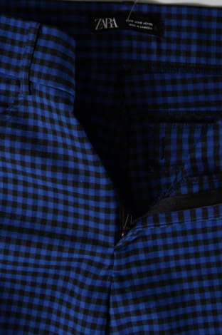 Дамски панталон Zara, Размер S, Цвят Син, Цена 12,32 лв.