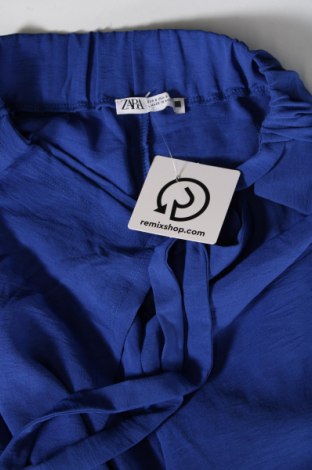 Дамски панталон Zara, Размер S, Цвят Син, Цена 27,00 лв.