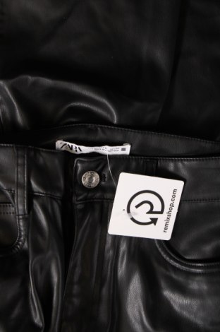 Дамски панталон Zara, Размер XXS, Цвят Черен, Цена 14,85 лв.