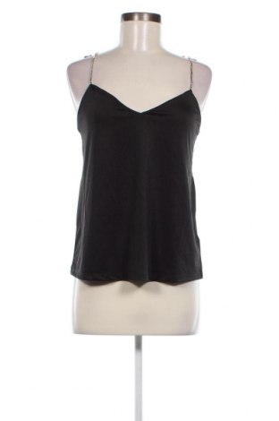 Γυναικείο αμάνικο μπλουζάκι Amisu, Μέγεθος M, Χρώμα Μαύρο, Τιμή 3,39 €