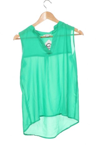 Γυναικείο αμάνικο μπλουζάκι Amisu, Μέγεθος XS, Χρώμα Πράσινο, Τιμή 6,65 €