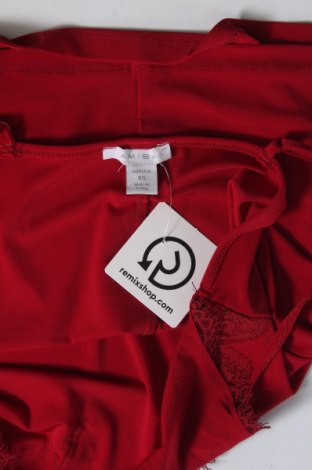 Γυναικείο αμάνικο μπλουζάκι Amisu, Μέγεθος XS, Χρώμα Κόκκινο, Τιμή 7,00 €
