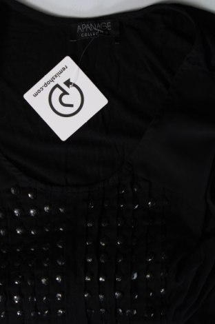 Γυναικείο αμάνικο μπλουζάκι Apanage, Μέγεθος S, Χρώμα Μαύρο, Τιμή 3,65 €