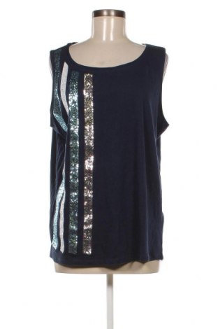 Γυναικείο αμάνικο μπλουζάκι Beloved, Μέγεθος XXL, Χρώμα Μπλέ, Τιμή 4,20 €