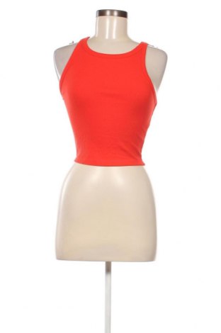 Γυναικείο αμάνικο μπλουζάκι Bershka, Μέγεθος S, Χρώμα Κόκκινο, Τιμή 4,98 €