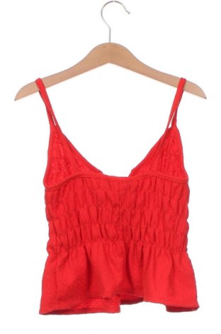 Γυναικείο αμάνικο μπλουζάκι Bershka, Μέγεθος XS, Χρώμα Κόκκινο, Τιμή 12,99 €