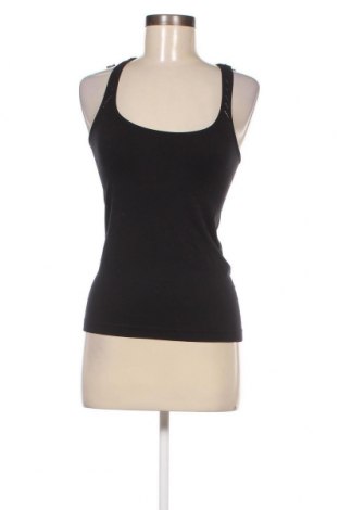 Γυναικείο αμάνικο μπλουζάκι Bershka, Μέγεθος M, Χρώμα Μαύρο, Τιμή 3,78 €