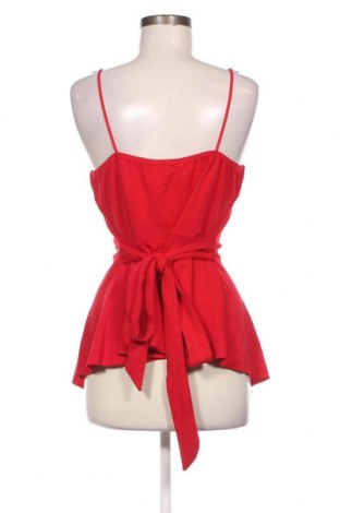 Γυναικείο αμάνικο μπλουζάκι Boohoo, Μέγεθος L, Χρώμα Κόκκινο, Τιμή 8,04 €