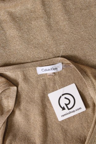 Damska koszulka na ramiączkach Calvin Klein, Rozmiar XL, Kolor Złocisty, Cena 56,75 zł