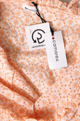 Γυναικείο αμάνικο μπλουζάκι Camaieu, Μέγεθος L, Χρώμα Πορτοκαλί, Τιμή 5,01 €