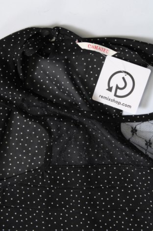 Γυναικείο αμάνικο μπλουζάκι Camaieu, Μέγεθος M, Χρώμα Μαύρο, Τιμή 2,39 €