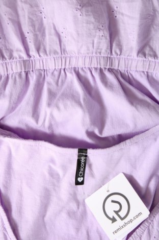Γυναικείο αμάνικο μπλουζάκι Chicoree, Μέγεθος S, Χρώμα Βιολετί, Τιμή 6,62 €
