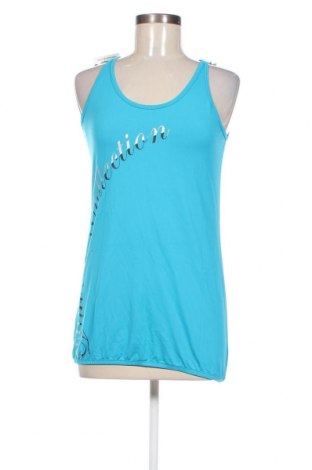 Γυναικείο αμάνικο μπλουζάκι DAVID, Μέγεθος M, Χρώμα Μπλέ, Τιμή 3,62 €