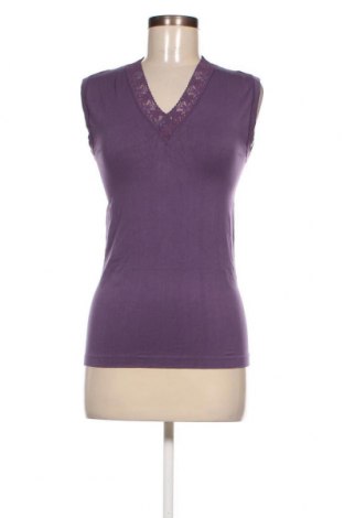 Γυναικείο αμάνικο μπλουζάκι Damart, Μέγεθος M, Χρώμα Βιολετί, Τιμή 8,04 €
