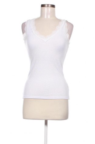 Γυναικείο αμάνικο μπλουζάκι Decjuba, Μέγεθος S, Χρώμα Λευκό, Τιμή 10,02 €