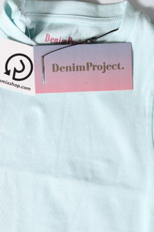 Γυναικείο αμάνικο μπλουζάκι Denim Project, Μέγεθος XXS, Χρώμα Μπλέ, Τιμή 5,59 €