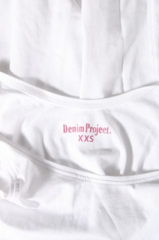 Tricou de damă Denim Project, Mărime XXS, Culoare Alb, Preț 31,61 Lei