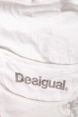 Tricou de damă Desigual, Mărime L, Culoare Alb, Preț 68,88 Lei