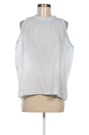 Γυναικείο αμάνικο μπλουζάκι Emily Van den Bergh, Μέγεθος L, Χρώμα Μπλέ, Τιμή 15,49 €