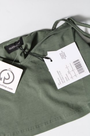 Γυναικείο αμάνικο μπλουζάκι Even&Odd, Μέγεθος L, Χρώμα Πράσινο, Τιμή 4,87 €