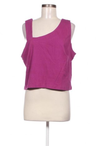 Γυναικείο αμάνικο μπλουζάκι Even&Odd, Μέγεθος 3XL, Χρώμα Ρόζ , Τιμή 6,92 €