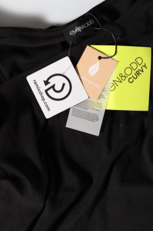 Γυναικείο αμάνικο μπλουζάκι Even&Odd, Μέγεθος 4XL, Χρώμα Μαύρο, Τιμή 4,22 €