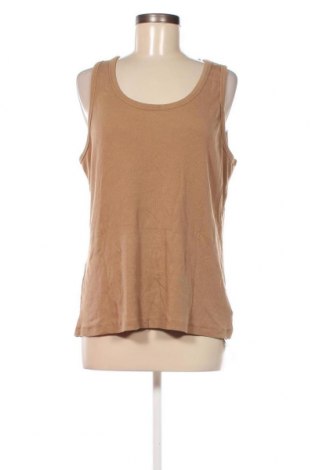 Γυναικείο αμάνικο μπλουζάκι F&F, Μέγεθος XL, Χρώμα Καφέ, Τιμή 4,82 €