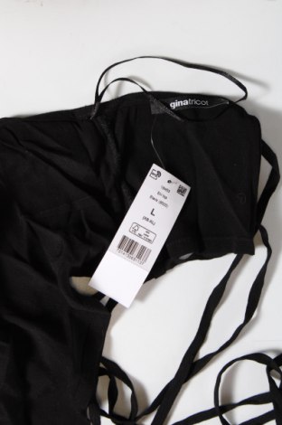 Γυναικείο αμάνικο μπλουζάκι Gina Tricot, Μέγεθος L, Χρώμα Μαύρο, Τιμή 7,03 €