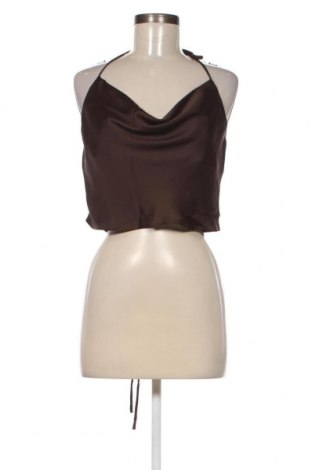 Γυναικείο αμάνικο μπλουζάκι Glamorous, Μέγεθος M, Χρώμα Καφέ, Τιμή 6,39 €