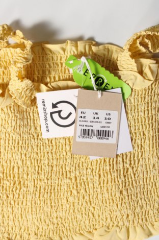 Γυναικείο αμάνικο μπλουζάκι Glamorous, Μέγεθος L, Χρώμα Κίτρινο, Τιμή 2,40 €