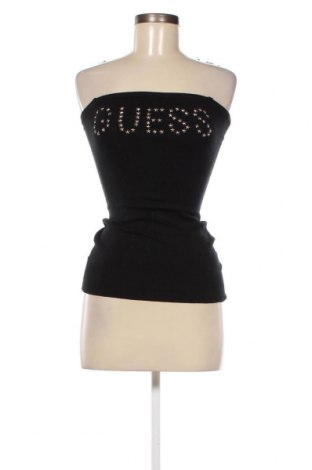 Γυναικείο αμάνικο μπλουζάκι Guess, Μέγεθος XS, Χρώμα Μαύρο, Τιμή 16,70 €