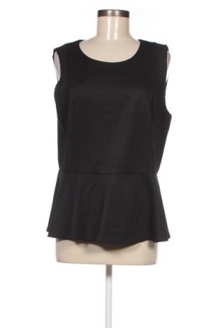 Γυναικείο αμάνικο μπλουζάκι H&D, Μέγεθος XL, Χρώμα Μαύρο, Τιμή 3,38 €