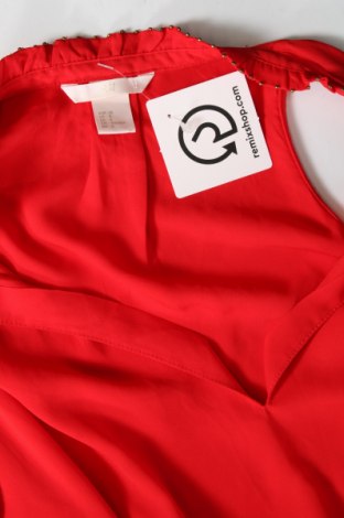 Γυναικείο αμάνικο μπλουζάκι H&M, Μέγεθος M, Χρώμα Κόκκινο, Τιμή 8,74 €