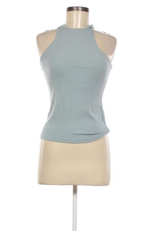 Γυναικείο αμάνικο μπλουζάκι H&M, Μέγεθος M, Χρώμα Μπλέ, Τιμή 3,97 €