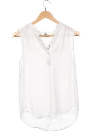 Γυναικείο αμάνικο μπλουζάκι H&M, Μέγεθος XS, Χρώμα Λευκό, Τιμή 3,99 €