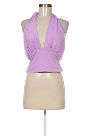 Γυναικείο αμάνικο μπλουζάκι H&M, Μέγεθος L, Χρώμα Βιολετί, Τιμή 8,04 €
