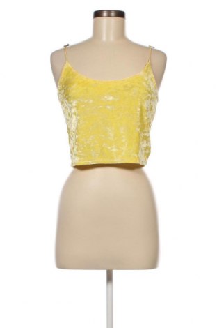 Γυναικείο αμάνικο μπλουζάκι H&M Divided, Μέγεθος M, Χρώμα Κίτρινο, Τιμή 3,30 €