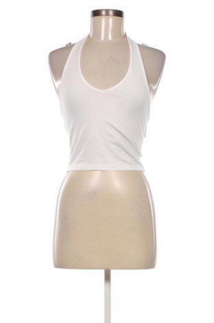 Γυναικείο αμάνικο μπλουζάκι H&M Divided, Μέγεθος M, Χρώμα Λευκό, Τιμή 3,39 €