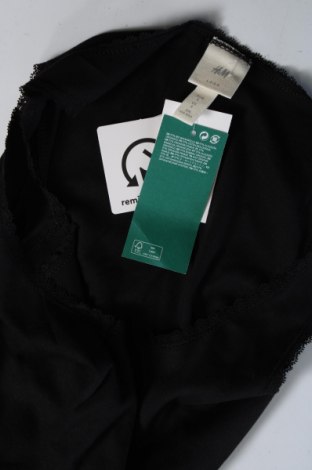 Γυναικείο αμάνικο μπλουζάκι H&M L.O.G.G., Μέγεθος S, Χρώμα Μαύρο, Τιμή 4,08 €
