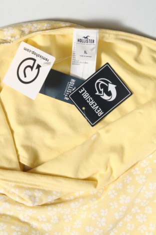 Γυναικείο αμάνικο μπλουζάκι Hollister, Μέγεθος XL, Χρώμα Κίτρινο, Τιμή 5,59 €