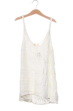Γυναικείο αμάνικο μπλουζάκι Hollister, Μέγεθος XS, Χρώμα Λευκό, Τιμή 3,22 €