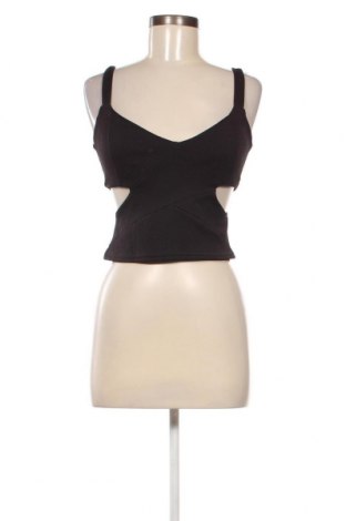 Γυναικείο αμάνικο μπλουζάκι Jennyfer, Μέγεθος M, Χρώμα Μαύρο, Τιμή 3,54 €