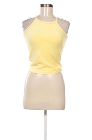 Γυναικείο αμάνικο μπλουζάκι Karl Kani, Μέγεθος S, Χρώμα Κίτρινο, Τιμή 12,78 €