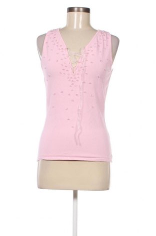 Γυναικείο αμάνικο μπλουζάκι Leo Guy, Μέγεθος L, Χρώμα Ρόζ , Τιμή 7,87 €