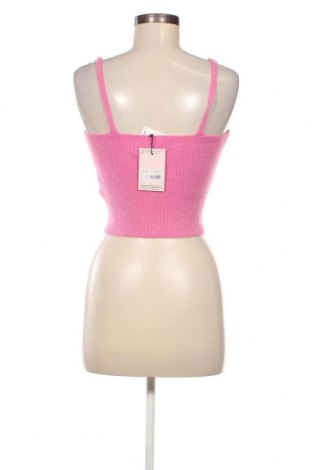 Γυναικείο αμάνικο μπλουζάκι Missguided, Μέγεθος L, Χρώμα Ρόζ , Τιμή 4,22 €