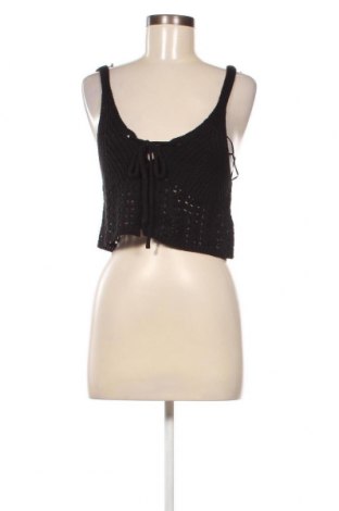Γυναικείο αμάνικο μπλουζάκι Missguided, Μέγεθος L, Χρώμα Μαύρο, Τιμή 10,28 €