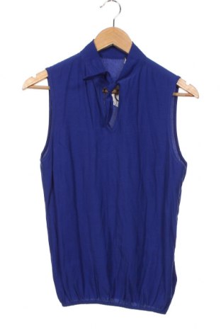 Γυναικείο αμάνικο μπλουζάκι Mohito, Μέγεθος XS, Χρώμα Μπλέ, Τιμή 3,81 €