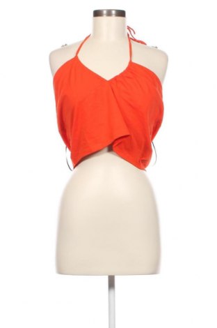 Γυναικείο αμάνικο μπλουζάκι Monki, Μέγεθος XL, Χρώμα Πορτοκαλί, Τιμή 3,03 €