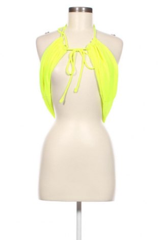 Γυναικείο αμάνικο μπλουζάκι Monki, Μέγεθος XL, Χρώμα Κίτρινο, Τιμή 2,60 €